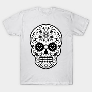 Mexican Skull with Patterns T-Shirt